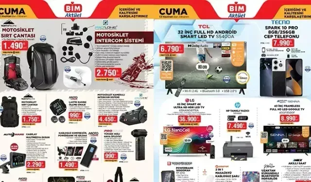 BİM Aktüel Kataloğu 10-13 Haziran Yayında: Bu Hafta Hangi Ürünler İndirimde?