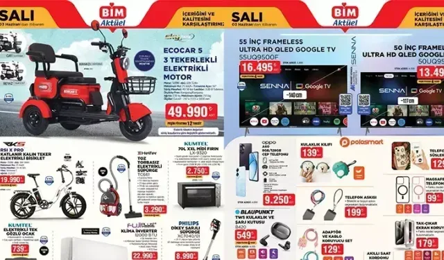 BİM 6 Haziran 2025 Aktüel Kataloğu Yayınlandı: Bu Hafta Hangi Ürünler İndirimde?