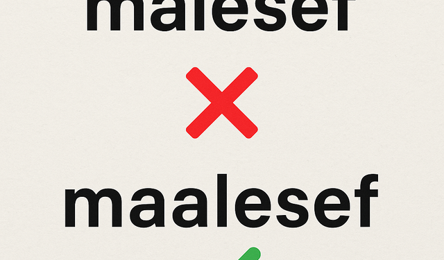 Maalesef Nasıl Yazılır? TDK’ye Göre Doğru Yazımı Nedir?