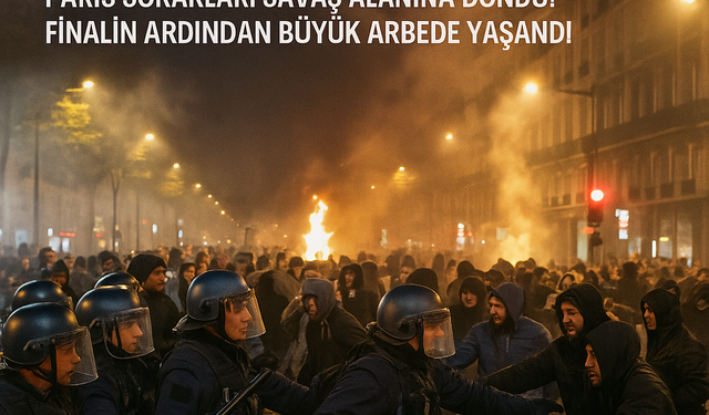 Şampiyonlar Ligi Finali Sonrası Paris'te Olaylar Çıktı: En Az 81 Gözaltı