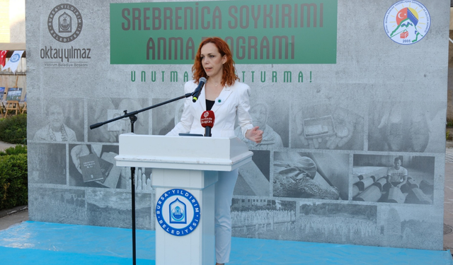 MAVİ KELEBEKLERİN İZİNDE: SREBRENİCA SOYKIRIMI BURSA'DA ANILDI  SOYKIRIMIN 30. YILINDA BURSA TEK YÜREK OLDU