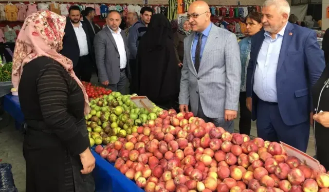 AK Partili Vekil Pazardaki Fiyatlara Tepki Gösterdi: “Ya Bu Nedir?”