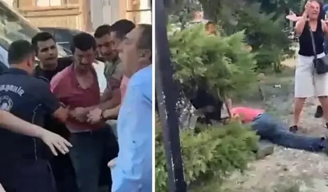 İzmir’de Zabıta Ekipleri Seyyar Satıcıya Müdahalesi Kameraya Yansıdı