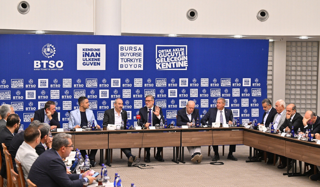 BTSO'nun Vizyoner Projeleri Kayseri Ticaret Odası Tarafından İncelendi