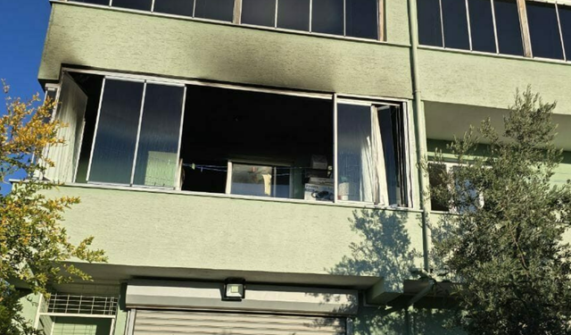 Bursa Mudanya'da Korkutan Yangın! Evleri Yandı, Yaşlı Çift Hastanelik Oldu