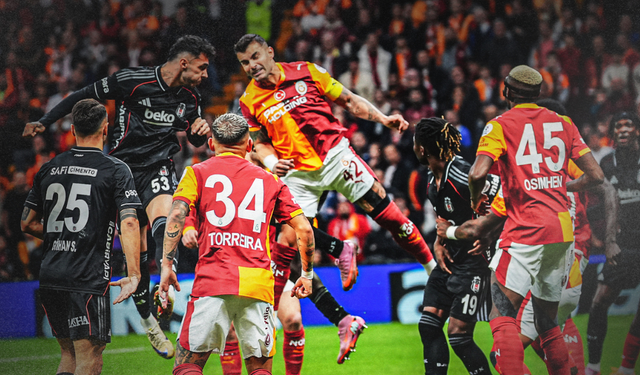 Dev Derbide Kazanan Yok! Galatasaray - Beşiktaş: 1-1 Maç Özeti