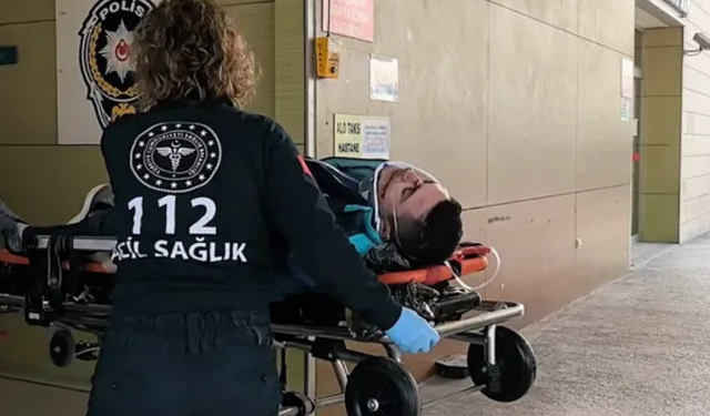 Bursa İnegöl'de Otomobille Çarpışan Motosiklet Sürücüsü Ağır Yaralandı