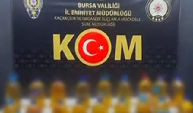 HALK SAĞLIĞINA TEHDİT: Bursa'da Sahte Alkol İmalathanesine Baskın!