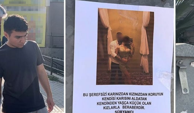İLGİNÇ İNTİKAM: Bursa'da Tartıştığı Kişinin Afişini Bastırıp Sokaklara Astı!