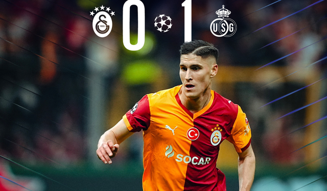 ŞAMPİYONLAR LİGİ ŞOKU! ASLAN EVİNDE TEK GOLLE YIKILDI: GALATASARAY 0-1 UNION SAINT-GİLLOISE
