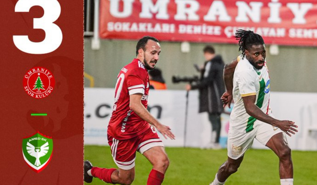 GOL DÜELLOSU VE KRALIN İMZASI | Mbaye Diagne'den 15 Maçta 15 Gol! Amedspor, Ümraniyespor'u 7 Gollü Maçta Devirdi (3-4)