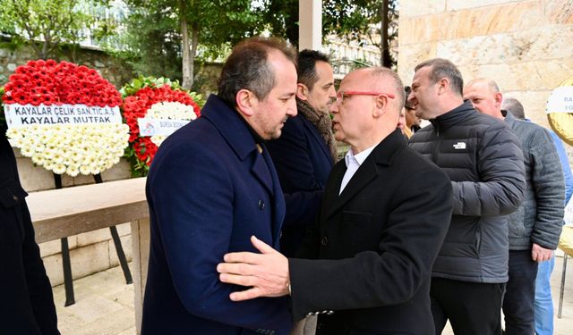 AK Parti Bursa İl Başkanı Davut Gürkan Cenaze Törenine Katıldı