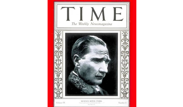 Atatürk Time Dergisi Kapağında: Tarihi Kapak 103 Yaşında!