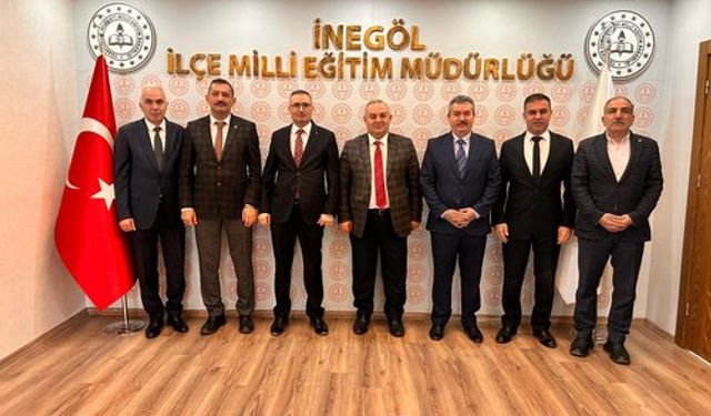 Bakanlık Müfettişlerinden İnegöl'de Eğitim Değerlendirmesi