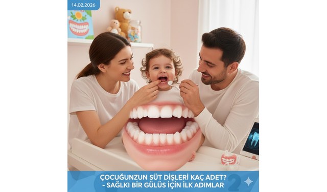 Bebeklerde Süt Dişleri Kaç Adettir?