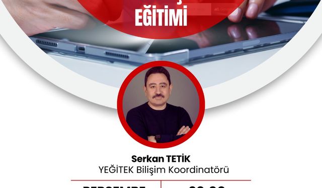 Bursa'da Öğretmenlere Üretken Yapay Zeka Araçları Eğitimi Verilecek