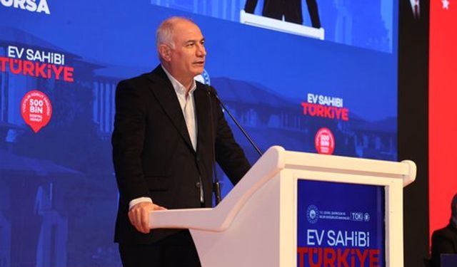 Bursa'da 'Yüzyılın Konut Projesi' Kura Çekimi Yapıldı