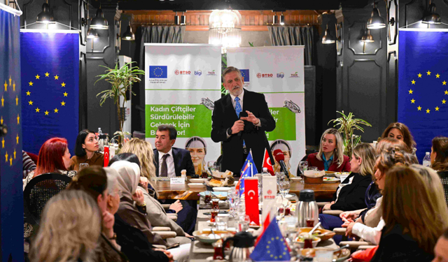 BTSO Başkanı İbrahim Burkay: ''Küresel Rekabette Farklılaşmayı Kadınlarla Sağlayacağız