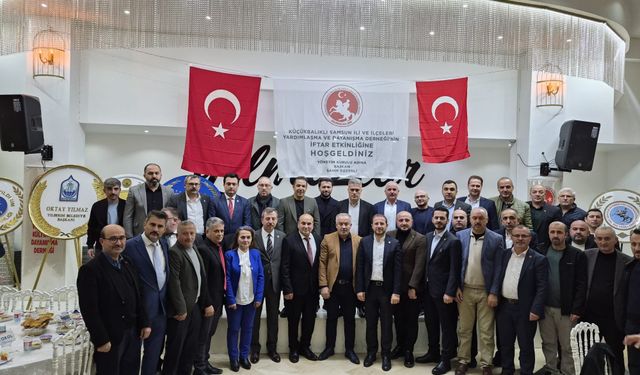 İYİ Parti Bursa'dan Küçükbalıklı Samsun İli Derneği İftar Programına Katılım