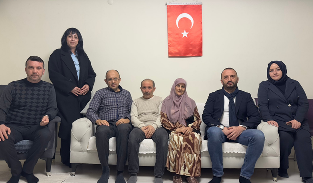 Mustafa Yavuz’dan Şehit Ailesine Ziyaret: “Şehitlerimizin Emaneti Başımızın Tacıdır”