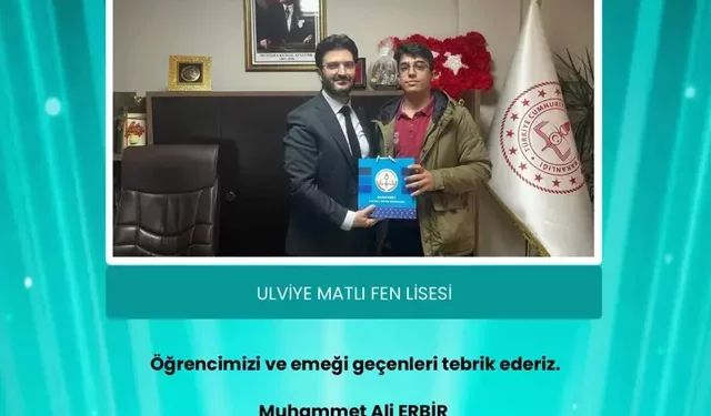 Osmanlı Türkçesi Yarışmasında Karacabeyli Öğrenci Büyük Başarı Gösterdi