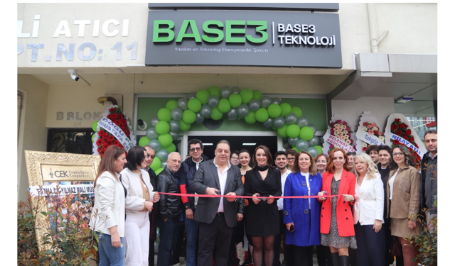BASE3 Teknoloji Görükle Bürosu hizmete açıldı