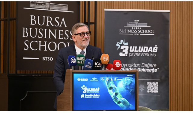 BTSO Yönetim Kurulu Başkanı İbrahim Burkay:  “Yeşil Dönüşümde Söz Değil Eylem Üretiyoruz”