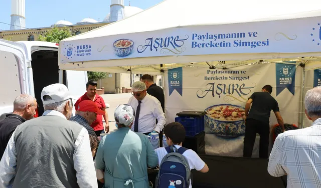 Bursa Büyükşehir'den Muharrem Ayında Aşure İkramı! Dağıtımlar 15 Temmuz'a Kadar Sürecek