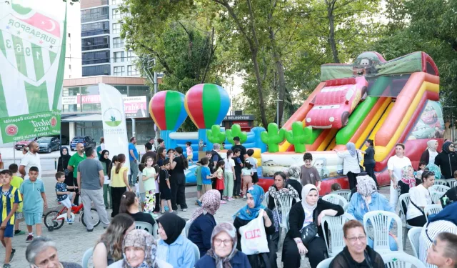 Osmangazi'de Eğlence Mahalle Mahalle Geziyor