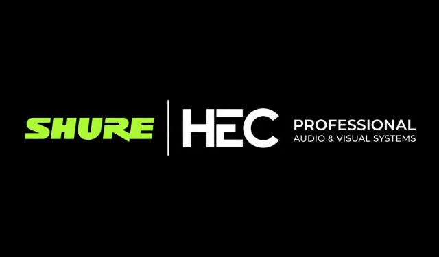 Shure, Türkiye'deki lojistik ortağı olarak HecPro'yu seçti