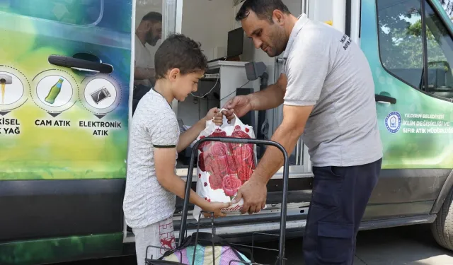 Yıldırım'da ParAtık Projesiyle 235 Ton Atık Geri Dönüştürüldü