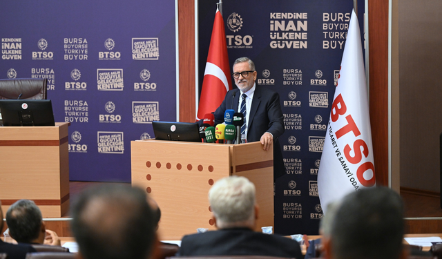 BTSO Yönetim Kurulu Başkanı İbrahim Burkay: “Bursa, 2030 Vizyonumuzla Türkiye’yi Büyütmeye Devam Edecek”
