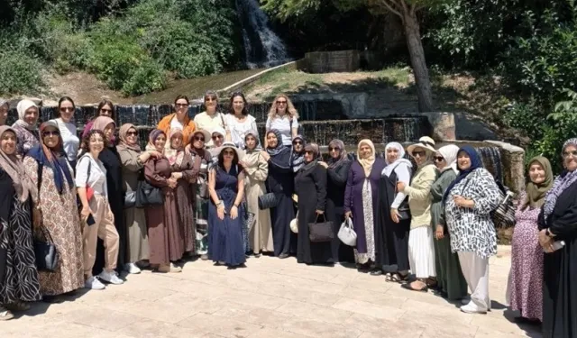 Kursiyer kadınlar doğayı keşfetti