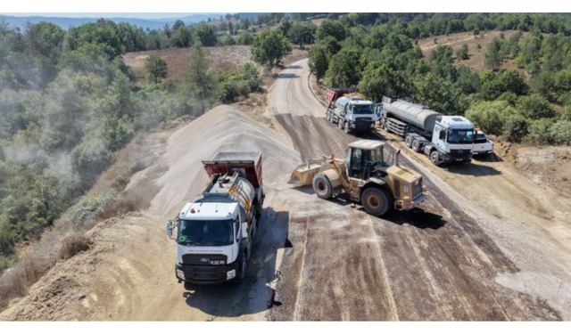 Bursa’nın 4 ilçesine toplam 32,5 kilometre yeni yol