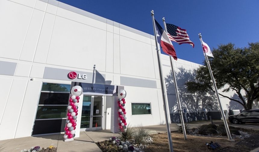 LG, Gelişmiş EV Şarj Cihazları Üretmek İçin ABD'deki İlk Fabrikasını Açtı