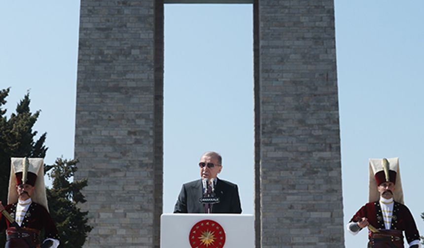 Cumhurbaşkanı Erdoğan, 18 Mart Şehitleri Anma Günü Töreni’ne katıldı