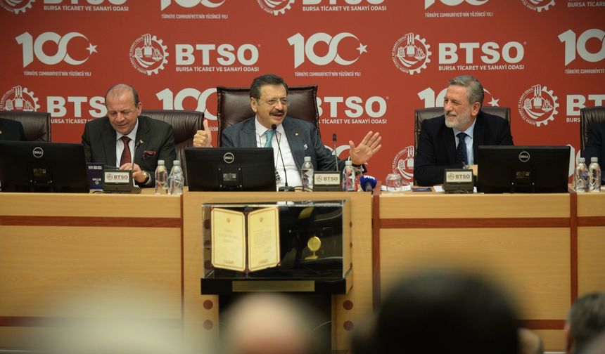 TOBB Başkanı Hisarcıklıoğlu BTSO Meclisinin Konuğu Oldu