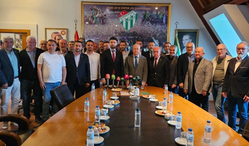 Bursaspor Kulüp Başkan Adayı Av.Enes Çelik'in Yönetimi Belli Oldu
