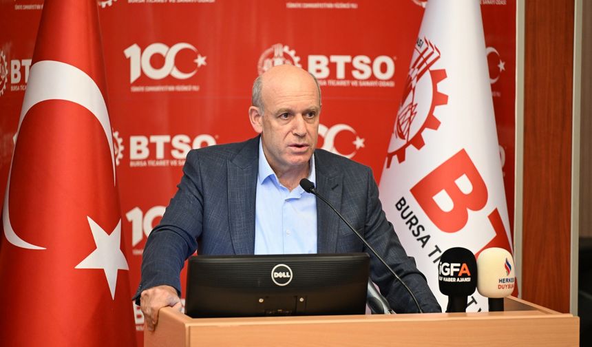 BTSO Yönetim Kurulu Başkan Yardımcısı İsmail Kuş:  “Yeni Vergi Paketi İşletmelerimizin Yükünü Ağırlaştırmamalı”