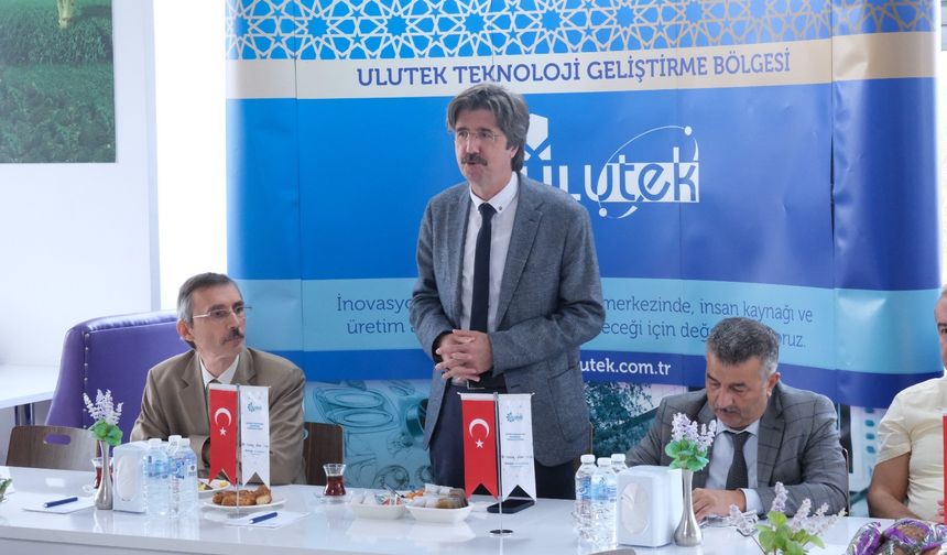 Bursa Uludağ Üniversitesi Yönetimi ULUTEK Firmaları İle Bir Arada