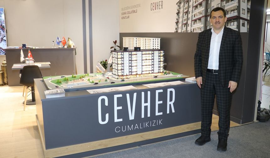 YAPI YAŞAM FUARI’NDA CEVHER CUMALIKIZIK PROJESİ ÖN PLANA ÇIKTI