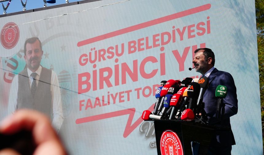 Gürsu Belediyesi’nden Bir Yıllık Hizmet Raporu: Projeler, Hibeler ve Rekor Başarılar