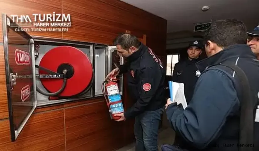 Otellerde yangın denetimi için flaş karar! Bakanlık düğmeye bastı