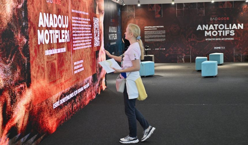 Anadolu Motiflerini Yapay Zeka ile Buluşturan Sergi HOMETEX’te