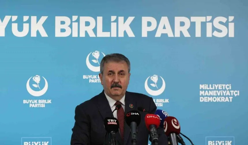 BBP Genel Başkanı Destici: “İki Suç İçin İdam Cezası Geri Getirilmeli”