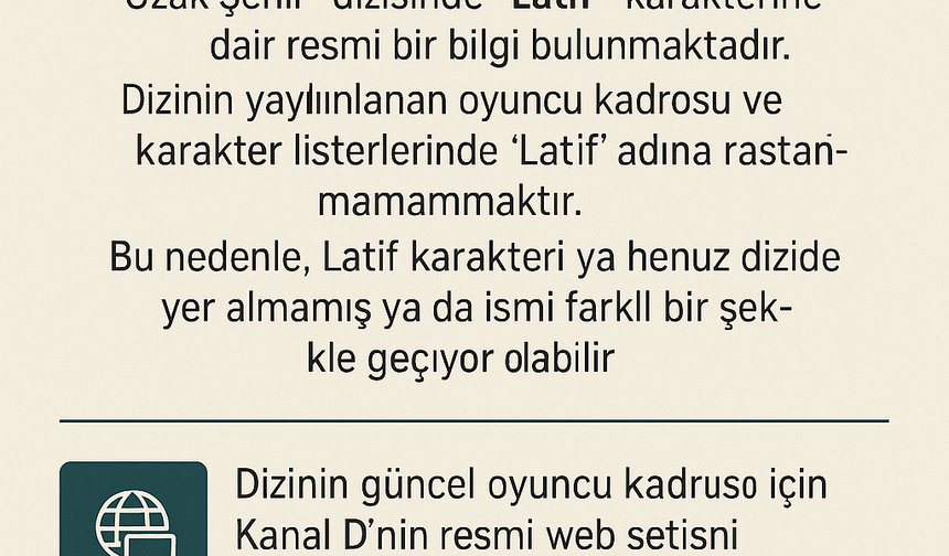 uzak Şehir Latif