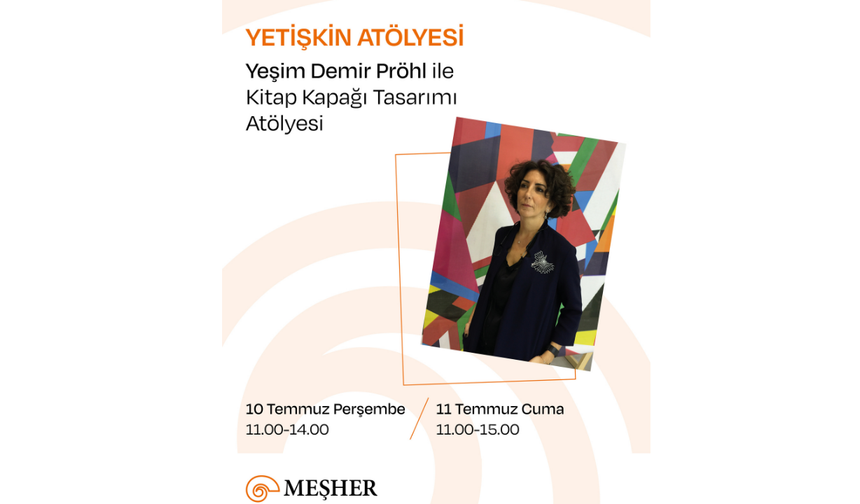 Meşher’den kitap kapağı tasarımı atölyesi