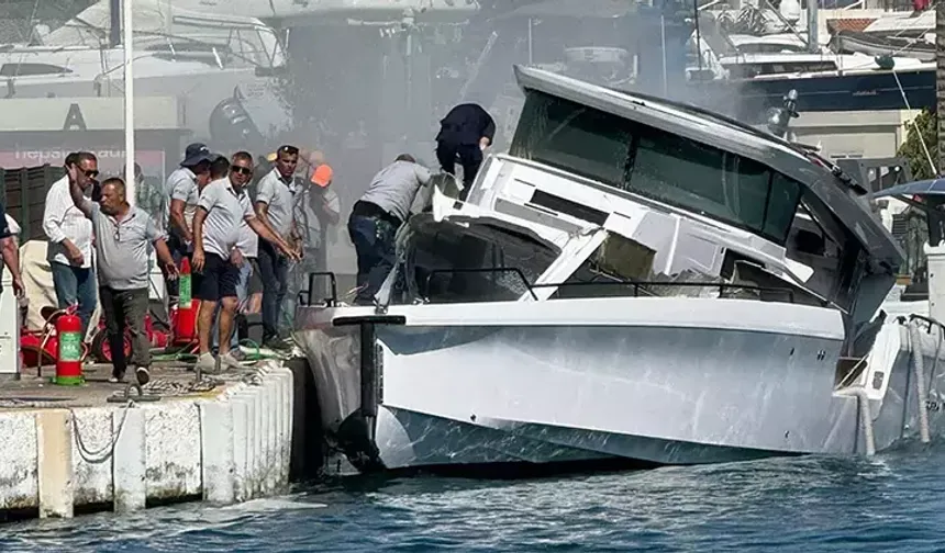 Bodrum Tekne Patlaması: Yakıt İkmalinde 3 Kişi Yaralandı