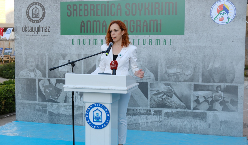 MAVİ KELEBEKLERİN İZİNDE: SREBRENİCA SOYKIRIMI BURSA'DA ANILDI  SOYKIRIMIN 30. YILINDA BURSA TEK YÜREK OLDU