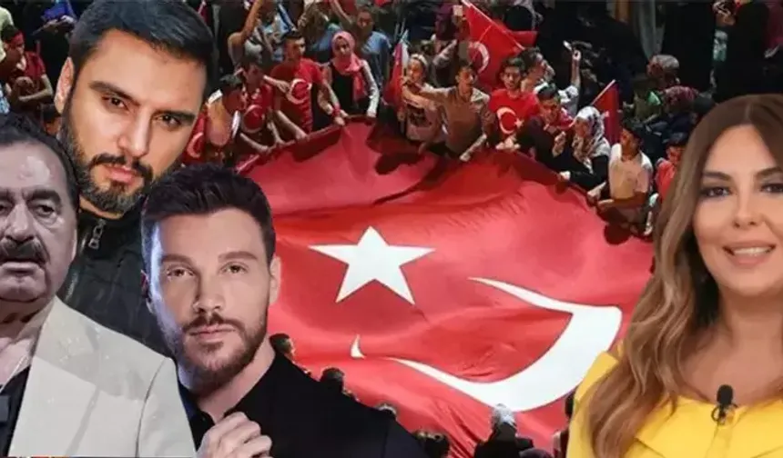 Ünlü Sanatçılar 15 Temmuz Kahramanlarını Unutmadı